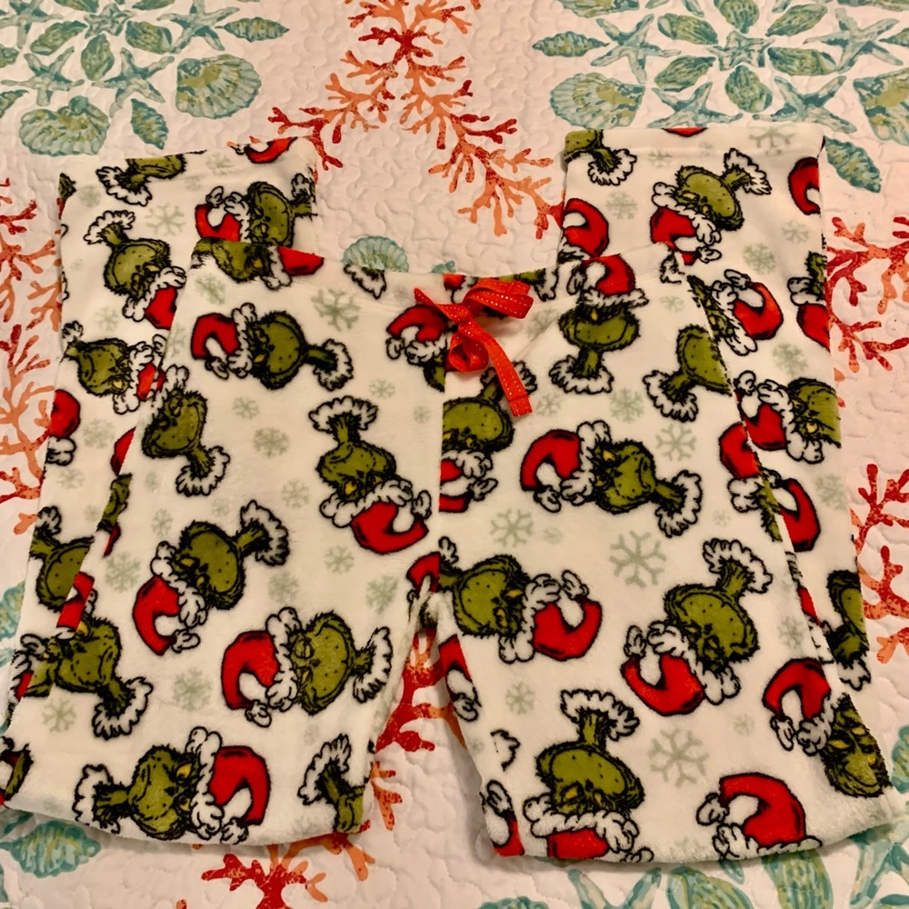 Dr. Suess Grinch Pajama Pants size Medium